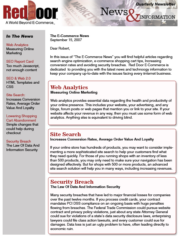 Newsletter